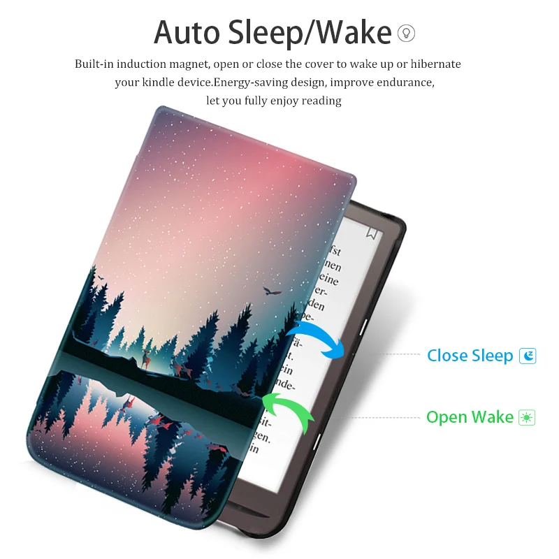 AROITA Atveju 7.8 Colių PocketBook 740 InkPad 3 e-Knyga (Modelis PB740),Lengvas Mados Smart Korpuso Dangtelį, su Auto Sleep/Wake