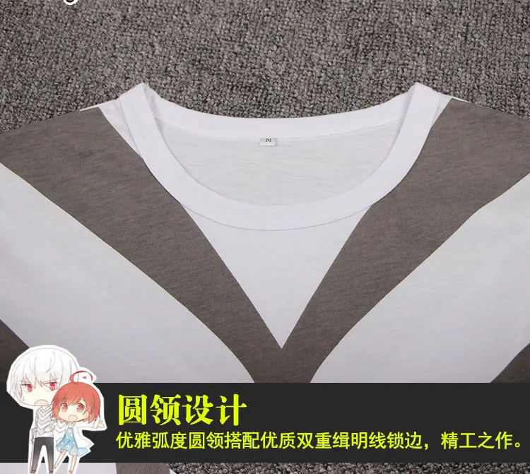 Anime Toaru Kagaku no rail gun Tam Tikrą Magišką Indeksas Akceleratoriaus Cosplay Kostiumas ilgomis Rankovėmis marškinėliai Atsitiktinis Marškinėliai