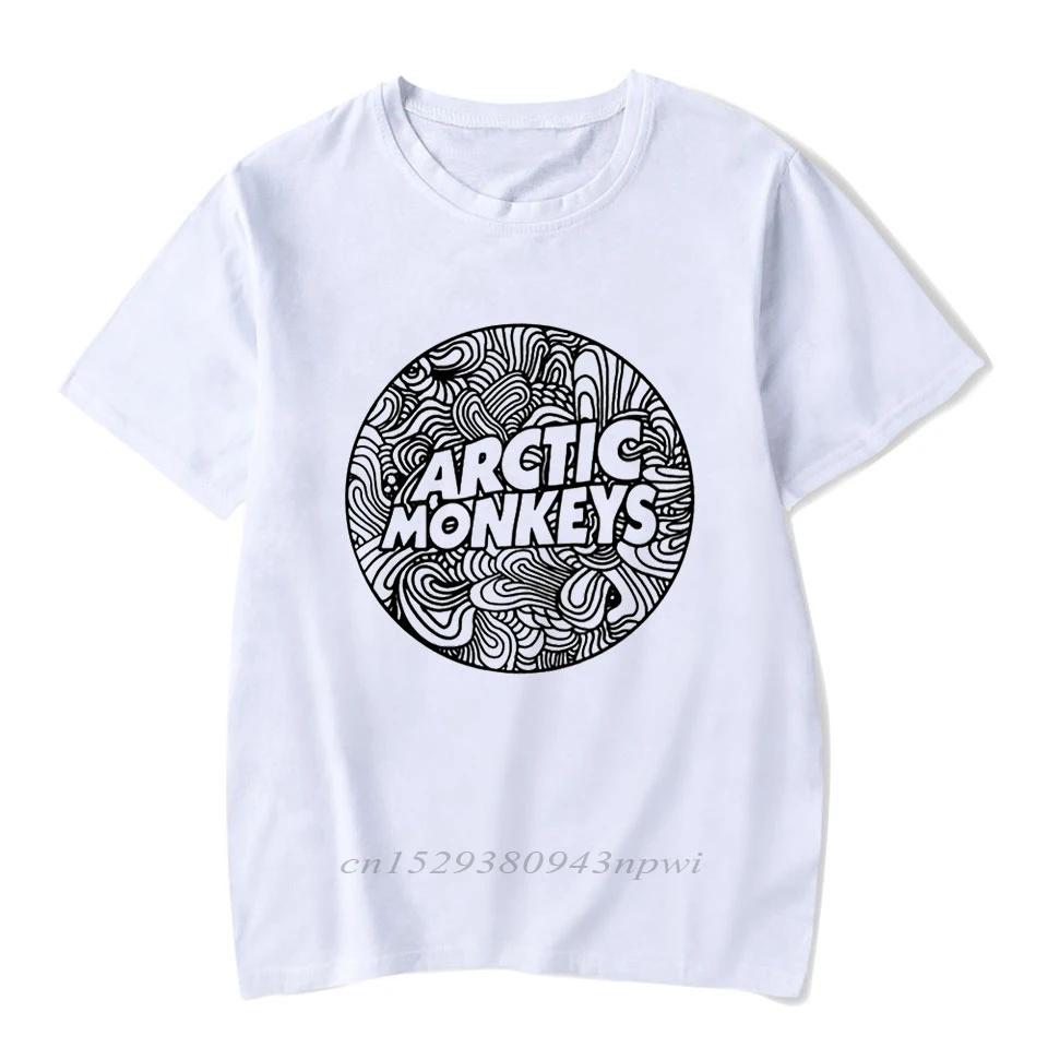 Arctic Monkeys Atsitiktinis Marškinėliai Vyrų Juokinga Roko Muzikos Mados Aukštos Kokybės Streetwear Harajuku Lady Tee Marškinėliai Slim Fit