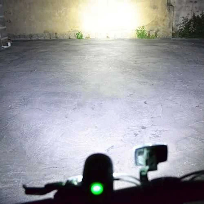 Atsparus vandeniui 1800lm XML-T6 LED Dviračio Žibintai luces bicicleta fietsverlichting Dviračio Priekinės Šviesos Žibintai Dviračiu, su Baterija