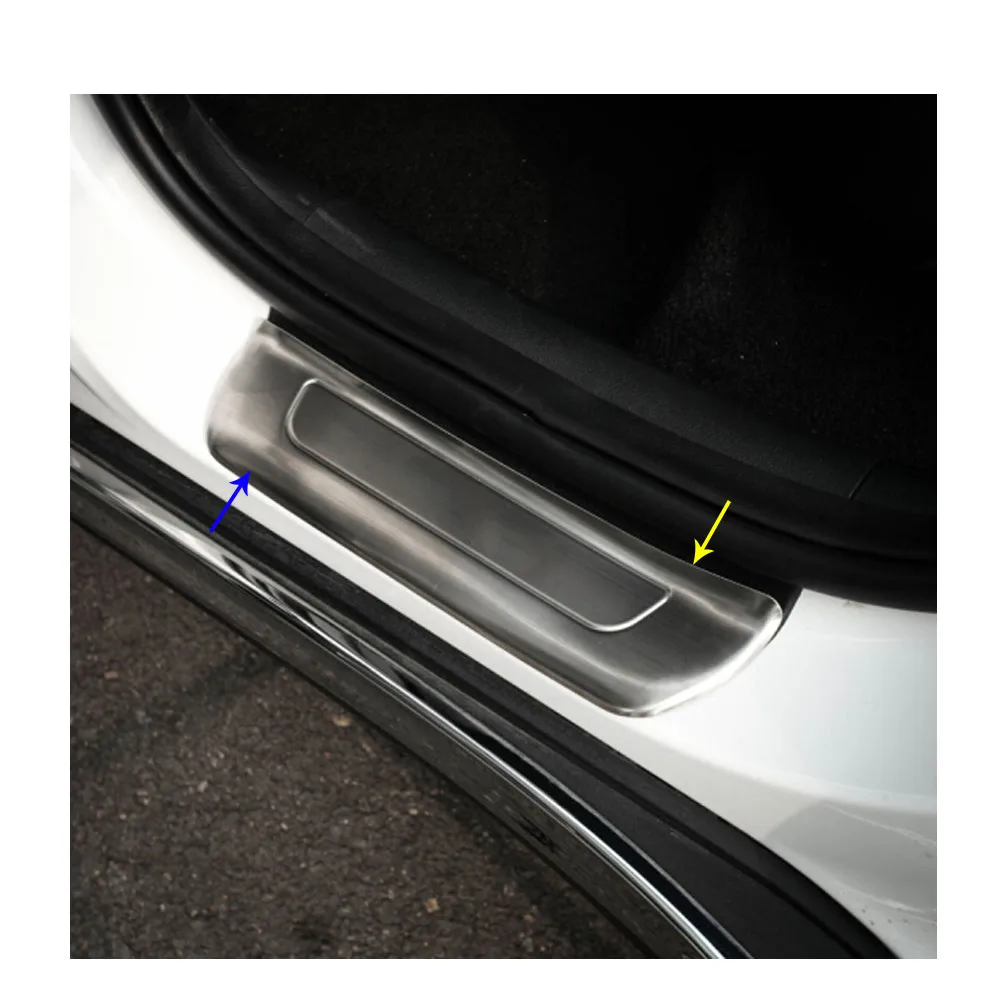 Aukštos kokybės Automobilių Nerūdijančio Plieno Durų Dangtelis Optikos Stick externa ne Riba, Pedalas, skirtas Kia Sportage KX5 2016 2017 2018
