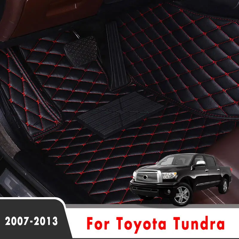 Automobilių Kilimėliai Toyota Tundra 2013 2012 2011 2010 2009 2008 2007 Auto Interjero Stilius Dalys Užsakymą Reikmenys, Kilimai Ir Kilimėliai