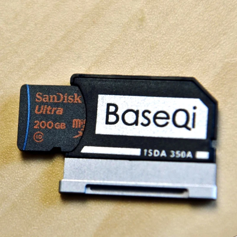 Baseqi Metalo Micro SD Kortelių Skaitytuvą, Aliuminio microsd 