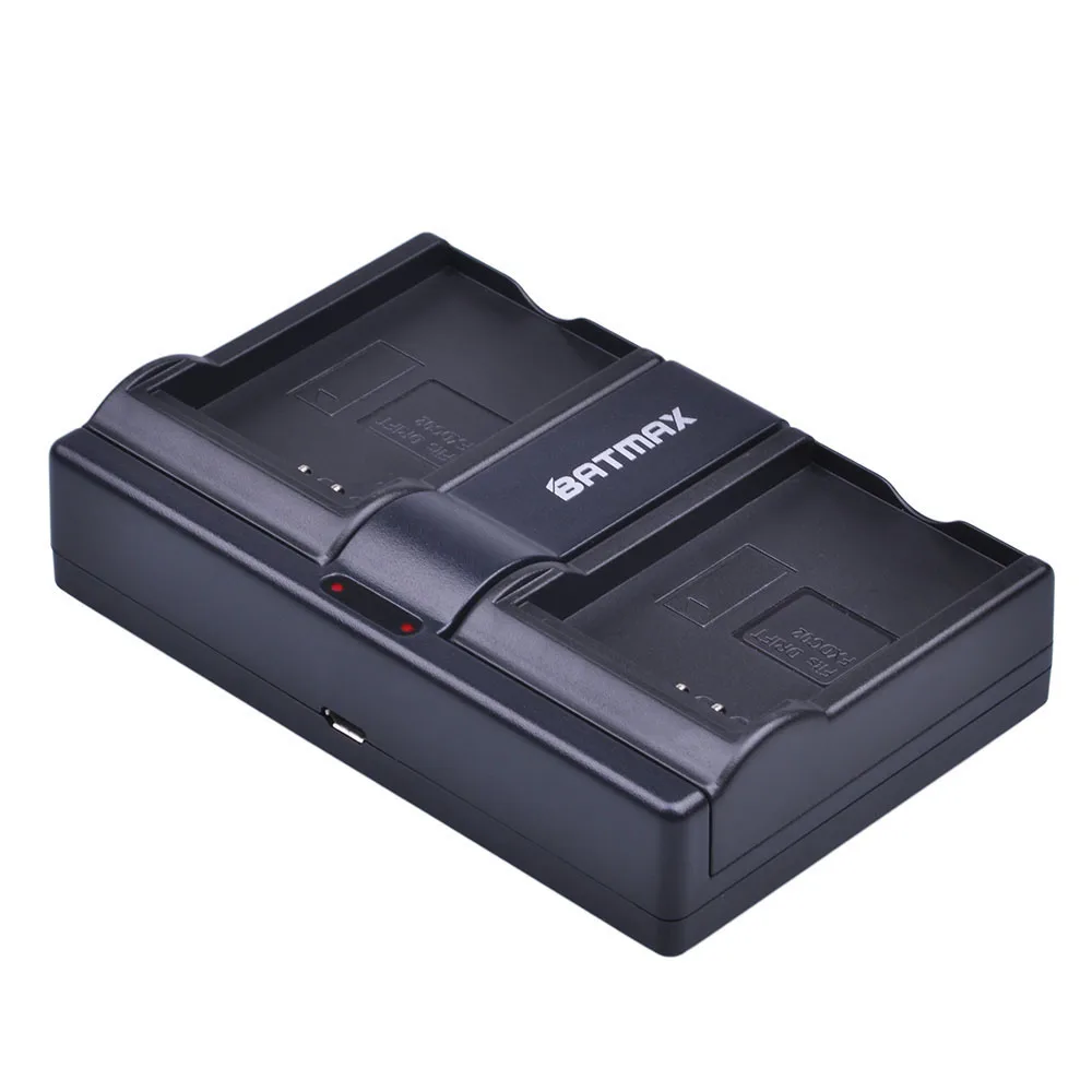 Batmax FXDC02 USB Dual Channel Baterijos Įkroviklio Drift 72-011-00 FXDC02 CFXDC02 HD Dvasios Dvasia-S HD720 Kameros baterija