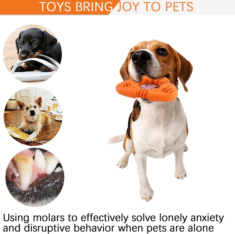 Benepaw Nesunaikinami Šunį Kramtyti Žaislus Gamtos Saugus Minkštos Gumos Mažylis Žaislų, Agresyviai Chewers Žaisti Žaidimą Pet Supplies
