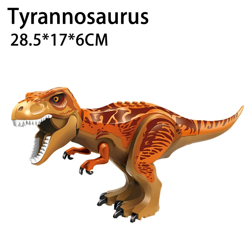 Blokai Nustatyti Juros periodo Dinozaurų Parkas Žaislai Plytų Konstruktorius SS Tyrannosaurus Rex Indominus Dragon Vaikams Kalėdų Dovanos