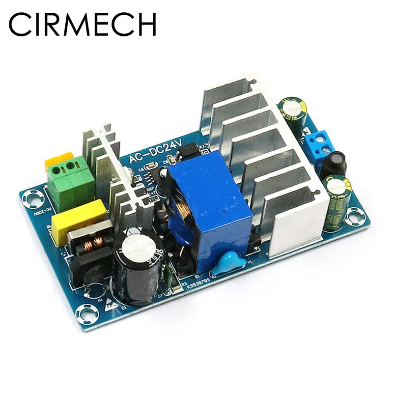 CIRMECH Shareconn 24V didelės galios perjungimo modulis AC-DC maitinimo modulis 24V4A/6A impulsinis maitinimo šaltinis valdybos modulis