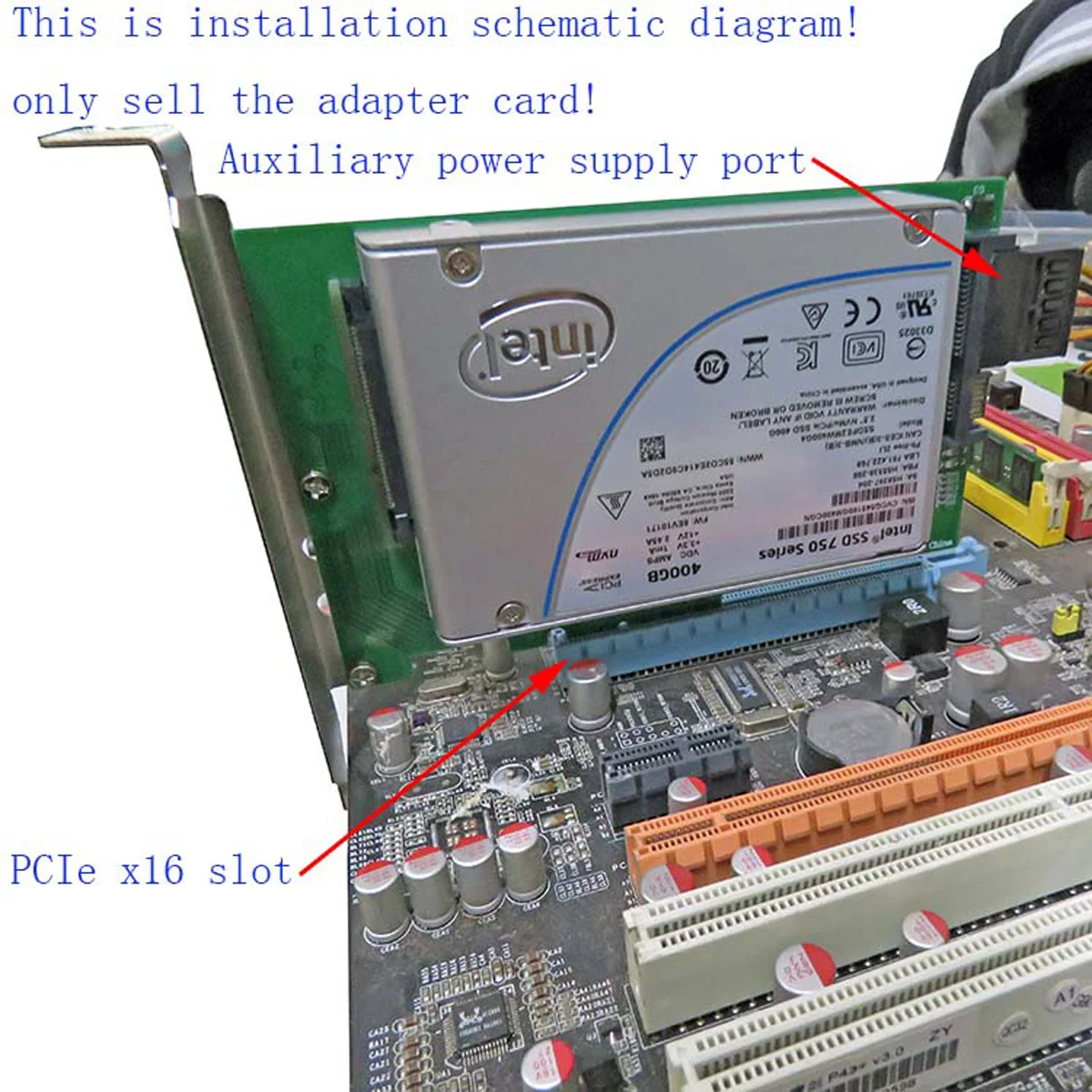 Chenyang PCI-E 3.0 x4 Lane U. 2 U2 Rinkinys SFF-8639 Host Adapteris, skirtas 