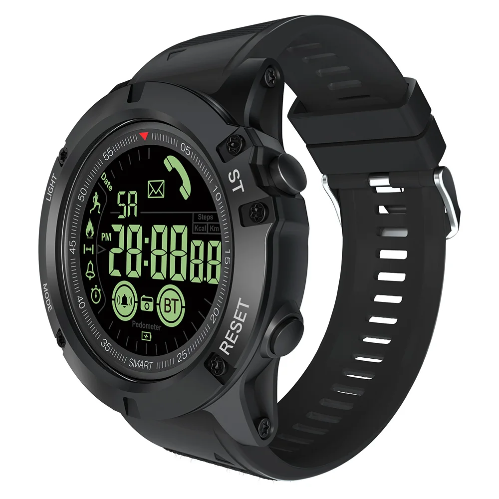EX17S Profesionalus Sportas Smart Watch Vyrų IP68 Vandeniui 5ATM 2 Metų Laukimo 1.24 Colių Ekranas Smartwatch 