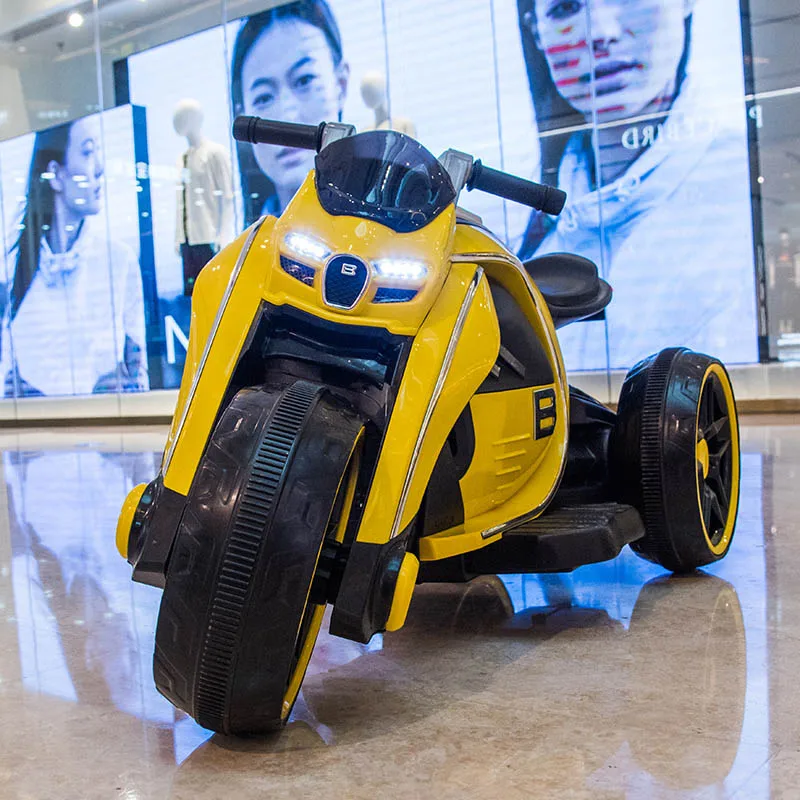 Gamyklos pasiūlymas ! Vaikų elektrinis motociklas triratis vaikams, žaislas automobilis kūdikių automobilio akumuliatoriaus įkrovimas gali sėdėti 2-7 metų amžiaus berniukas ar mergaitė