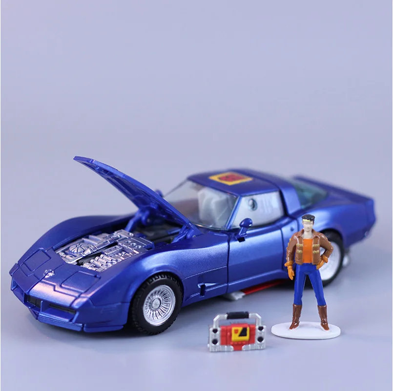 Hasbro Transformacijos KO 18cm MP25 AUTOMOBILIŲ Metalo Dalis Trasos Tik Mėlyna Autobots Veiksmų Skaičius, Deformacijos Robotas Vaikams, Žaislai