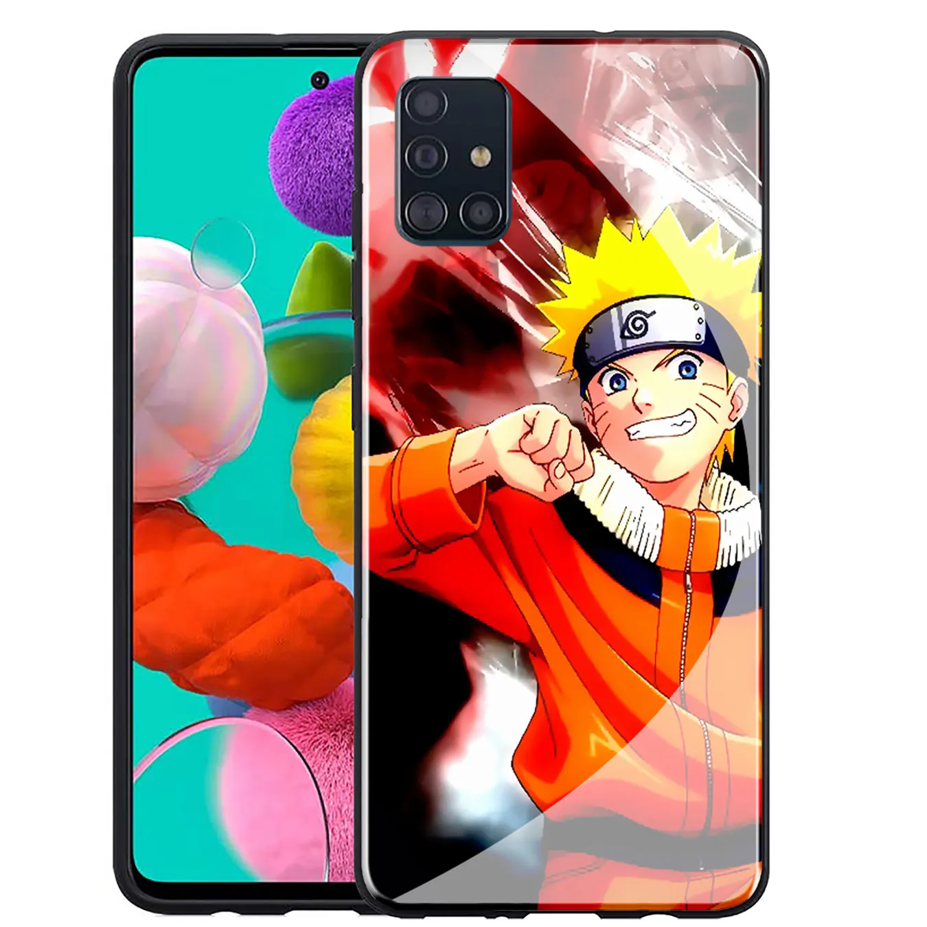 Hokage Kakashi Naruto Grūdintas Stiklas Telefono dėklas Samsung Galaxy S20 Ultra S10 + S8 S9 S7 Krašto Pastaba 8 9 10 Plius Lite