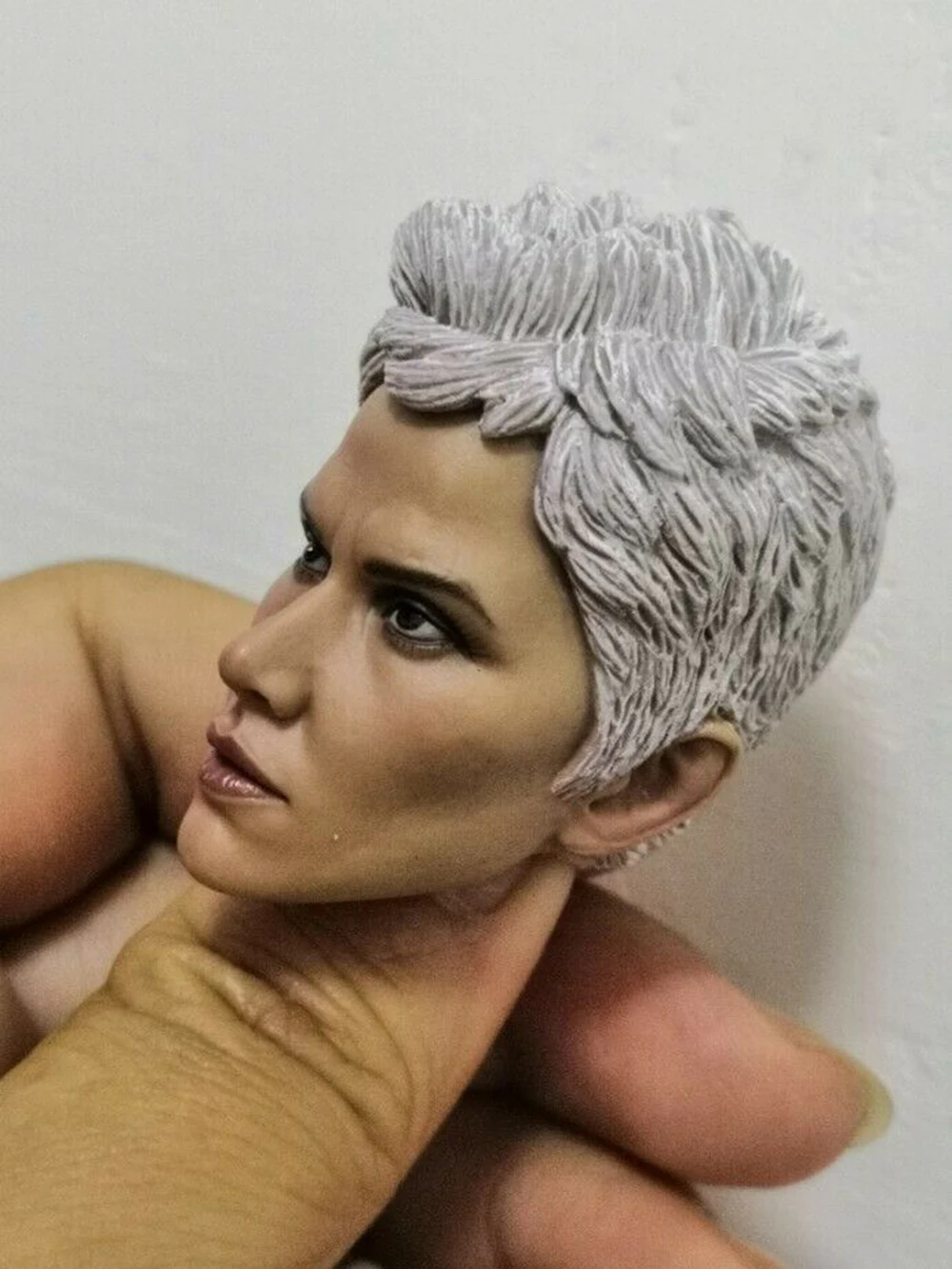 JAV Akcijų 1/6 Moterų Ororo Munroe Audra Galvos Skulptūra, Drožyba Modelis-12 colių Moterų Veiklos Paveikslas fanams dovana