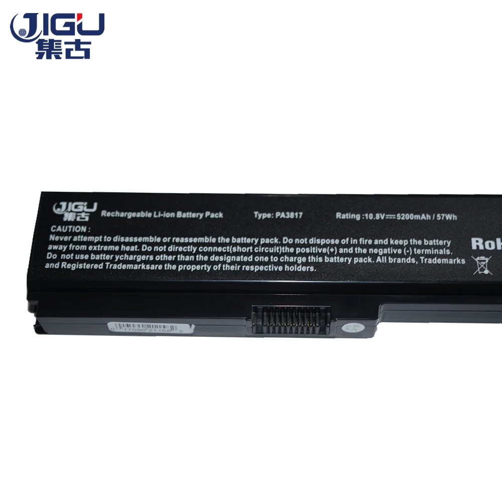 JIGU Nešiojamas Baterija Toshiba Satellite L735D-S3300 L750D-14G L755-S5306 L775-11K L740 L750D-14H L775-11U PA3817u-1brs