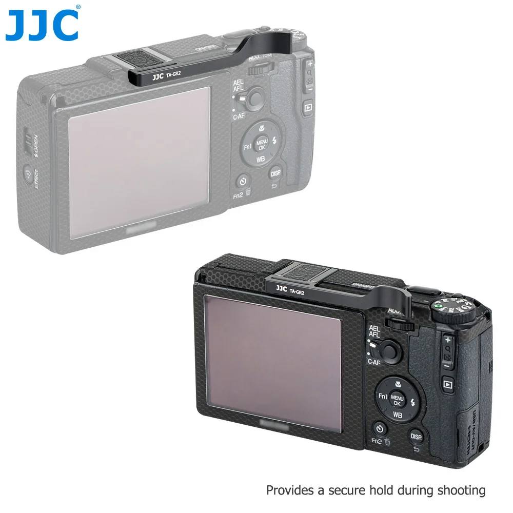 JJC Aliuminio Lydinio Nykščiai Sukibimą Su blykstės ir fotoaparato kontaktinės jungties Dangtelis, Ricoh GR II GRII GR2 Kamera Hotshoe Bžūp Fotoaparatų Priedai