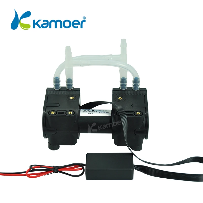 Kamoer KVP15 24V Micro Diafragma Dulkių /Oro Siurblys su DC Brushless Variklis Ir Dvigubas Galvos