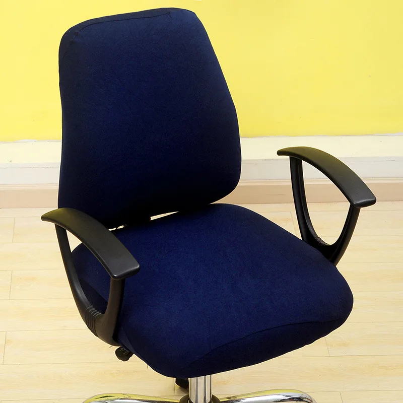 Kėdė Padengti Padalinta Vientisos Spalvos Biuro Kompiuterio Kėdė Padengti Elastinga Padengti Patogumas