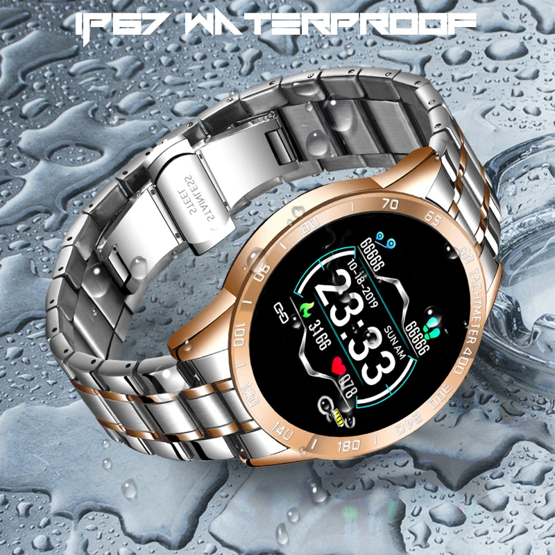 LIGE luxury Smart Watch Vyrų Vandeniui Sporto Fitness Tracker 