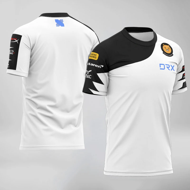 LOL Esports Komanda Vienodas LCK Dragonx DRX Žaidėjas Džersis marškinėliai Pritaikyti ID 