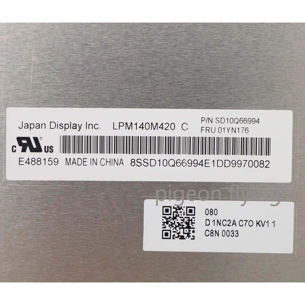 LPM140M420 už Thinkpad T490 T490S nešiojamas LCD ekranas 20NX 20NY 20RY 20RX 14.0