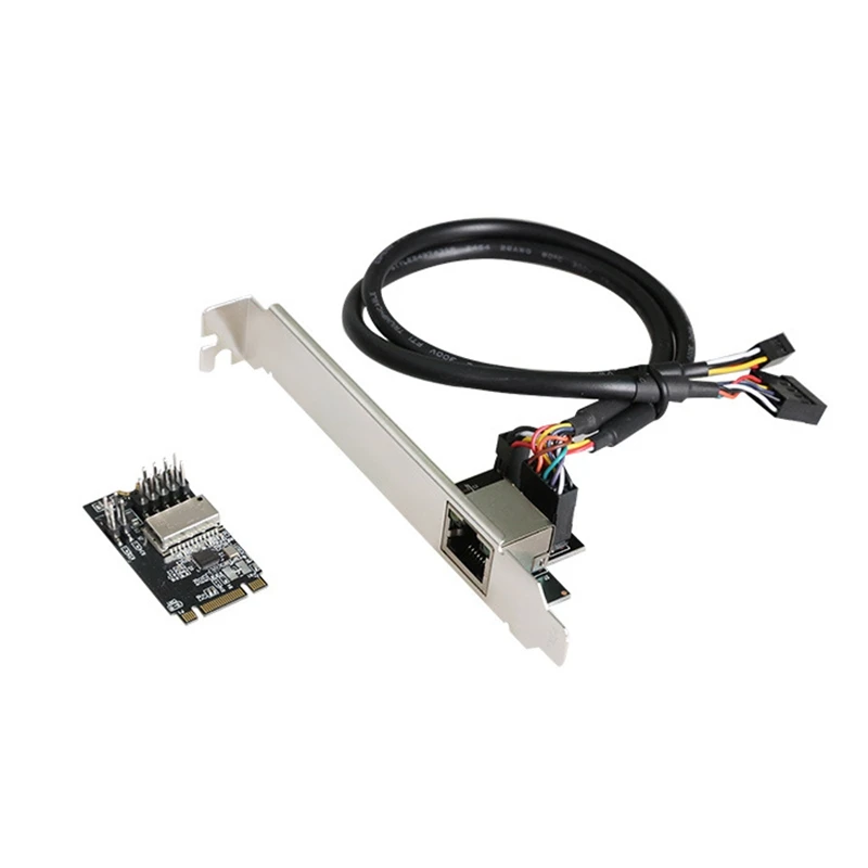 M. 2 B-Pagrindinės M-Raktas į Gigabit Ethernet Tinklo plokštė 1000M RJ45 Port M. 2 Adapteris RTL8111H