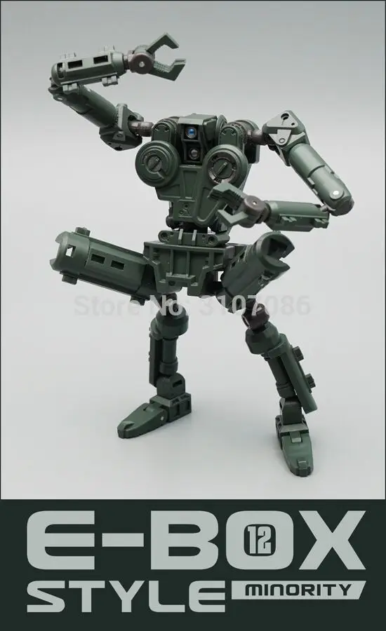 MFT Transformacijos ŠEŠTADIENIS-06 SAT06 06B E-Box Robotas MS-12 Kalėdų Raudona Lost Planet STILIAUS MAŽUMŲ Serija Veiksmų Skaičius, Žaislai