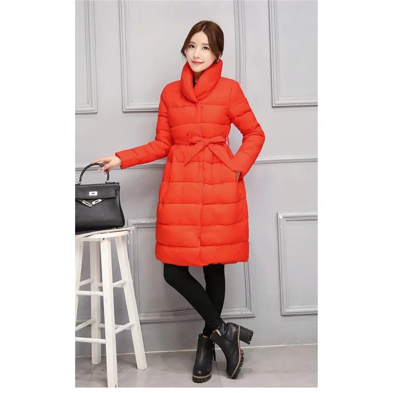 Mados moterų parko paltai Violetinė ruda oranžinė plius dydis viršūnes striukė 2019 m. rudenį, žiemą naujas korėjiečių plius storio šilumos drabužių LR598