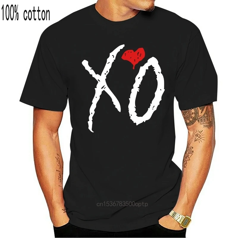 Marškinėlius vyrų XO Logotipą, Il Weeknd 