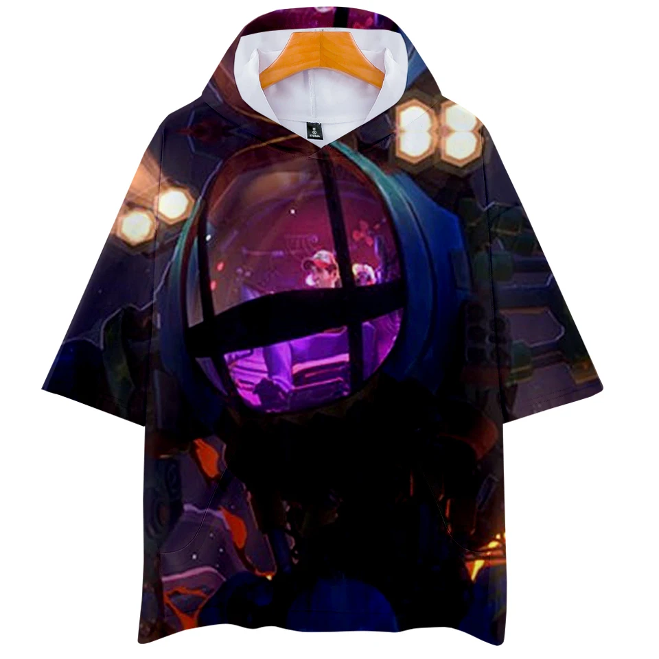 Meilės, Mirties Robotai, 3D Atspausdintas Gobtuvu marškinėliai Moterims/Vyrams Vasaros trumpomis Rankovėmis Tshirts 2019 Atsitiktinis Karšto Pardavimo Atsitiktinis, Madinga Tee Marškinėliai
