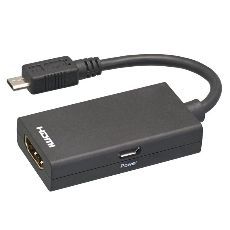 Micro USB Į HDMI Adapteris, Skirtas TELEVIZORIŲ 1080P HD Audio Kabelis Ir HDMI Video Konverteris, Skirtas 