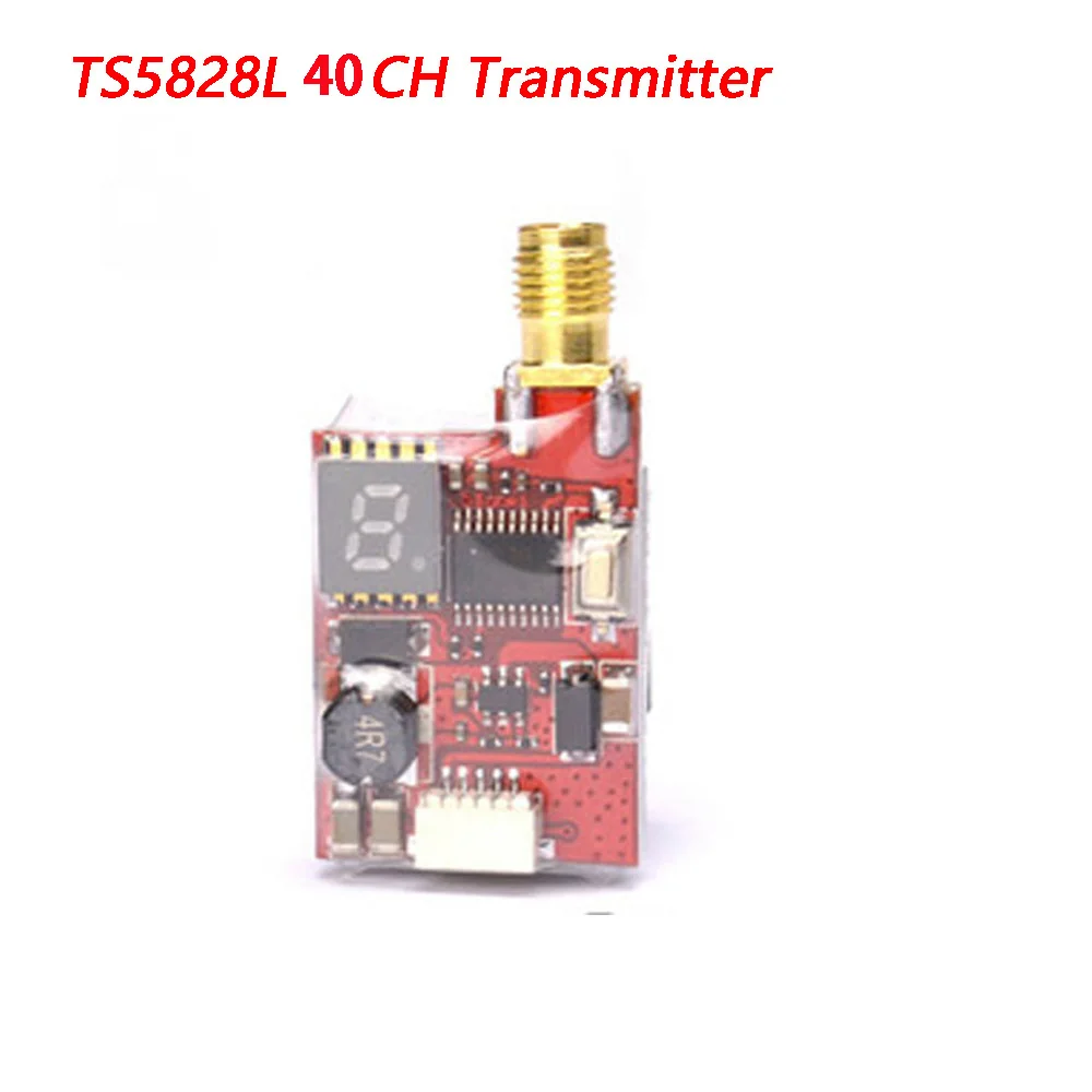 Mini TS5828L Micro 5.8 G 600mW 40CH Mini FPV Siųstuvas su Skaitmeniniu Ekranu RC Quadcopter QAV250 F450 F550 FPV