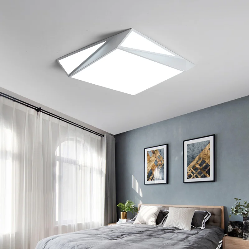 Modernus Minimalizmas Aukšto ryškumo LED lubų šviesos, stačiakampio, miegamojo lubų lempos