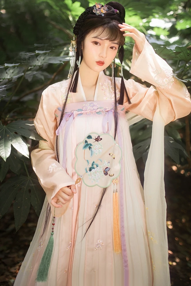 Moterų Kinijos Tradicinių Kostiumų Moterų Hanfu Drabužių Ponia Han Dinastijos Princesė Drabužių Rytų Tang Dinastijos Dress Pasakos