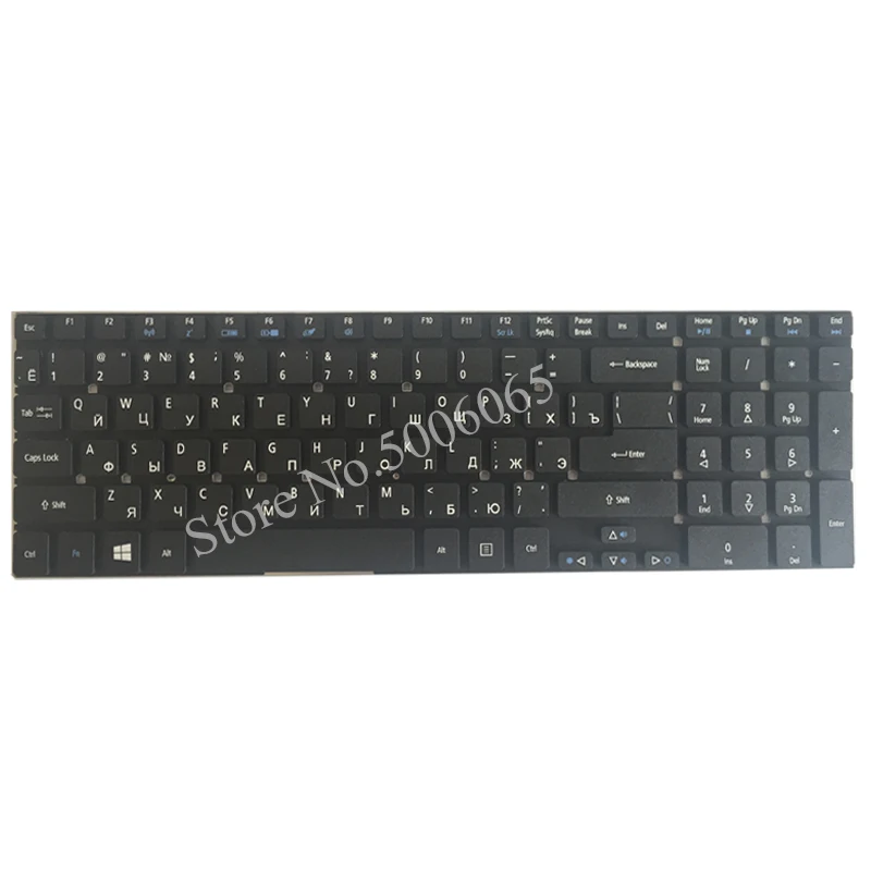 NAUJAS rusijos nešiojamojo kompiuterio klaviatūra Acer Aspire ES1-531 ES1-731 ES1-731G ES1-512-C4DW RU klaviatūra