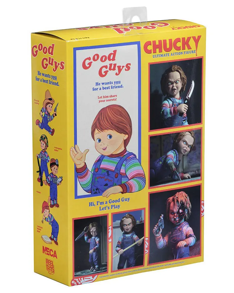 NECA Žaislai, Vaikų žaidimas Siaubo Galutinis GERA VAIKINAI Chucky Nuotaka Chucky PVC Veiksmų Skaičius, Kolekcionuojamos Lėlės Modelio Žaislas
