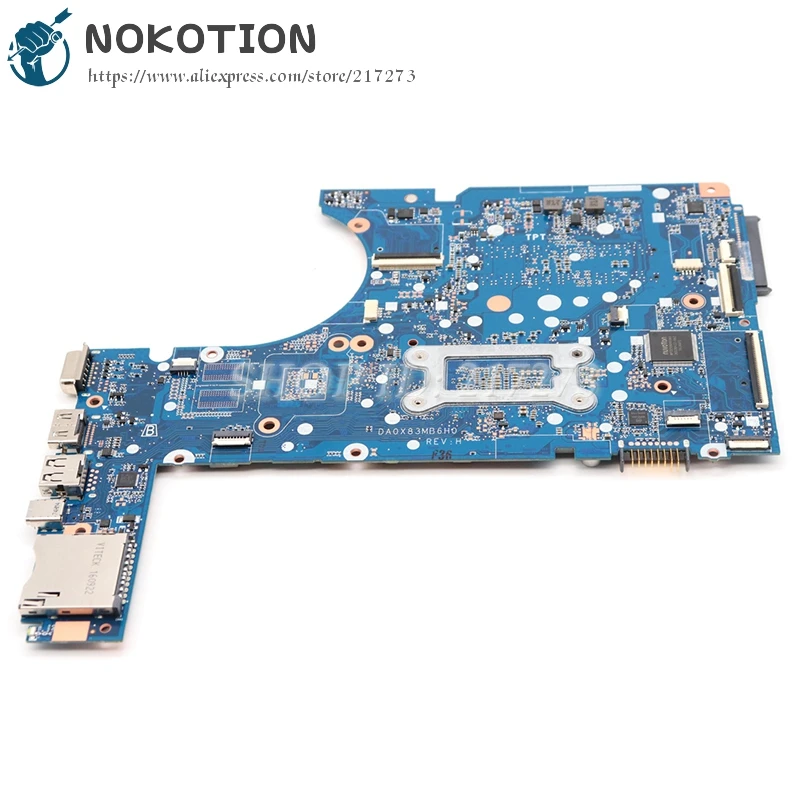 NOKOTION HP ProBook 450 G4 470 G4 Serijos Nešiojamas Plokštė I5-7200U CPU 907703-601 907703-501 907703-001 DA0X83MB6H0