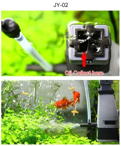 Naftos Filmas Procesorius Paviršiaus Skimmer į kino pašalinti vandens Baltymų Skimmer siurblys žuvų bakas vandens Filtro siurblys