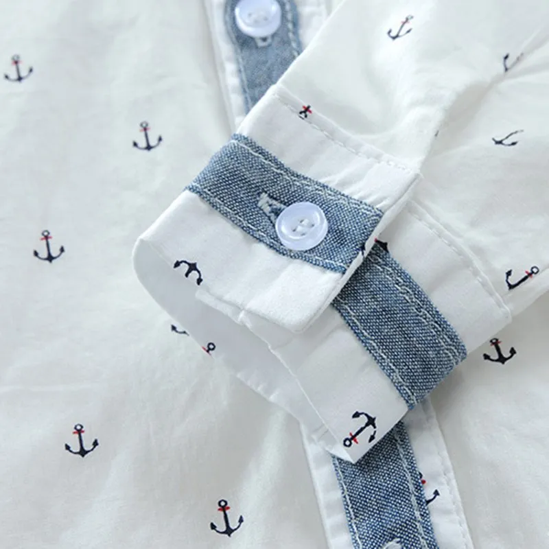 Nauja Pavasario/Vasaros Vaikų Nustato prekės ženklo mados marškiniai+džinsai Berniukui rinkiniai 3-14 Metų vaikai nustatymas