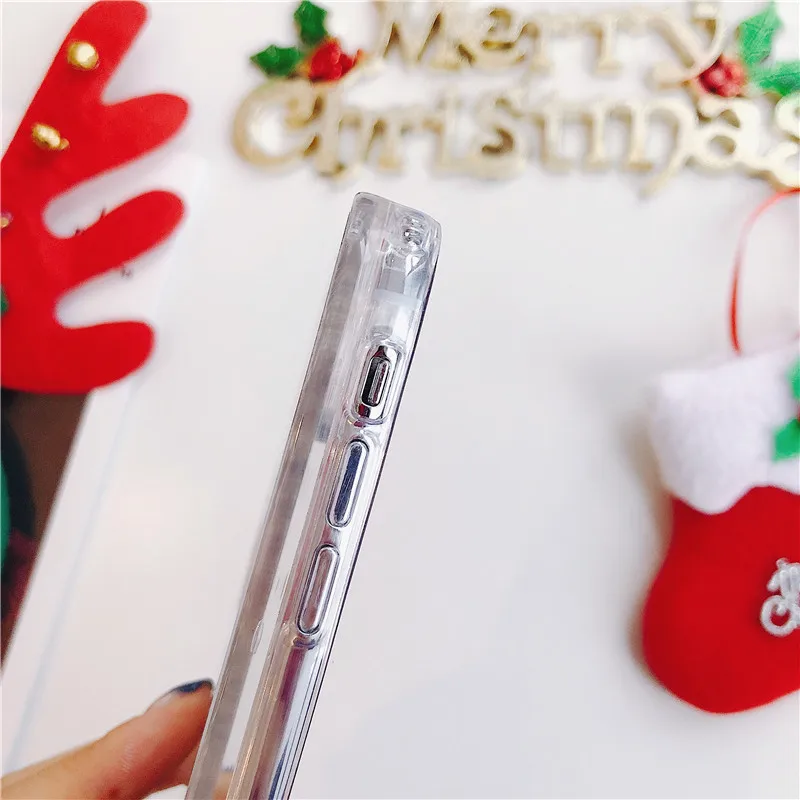 Naujųjų Metų Kalėdų Apsauginis Dangtelis skirtas Iphone 11 12 Pro Max 11 XR XS Max Star Dreni Bylas dėl 