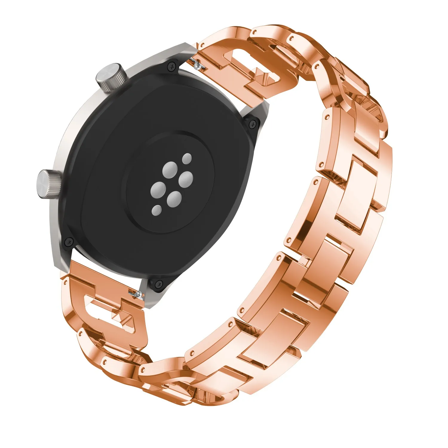 Nerūdijančio Plieno Dirželis Huawei Žiūrėti GT Diamond Moterų Watch Band 