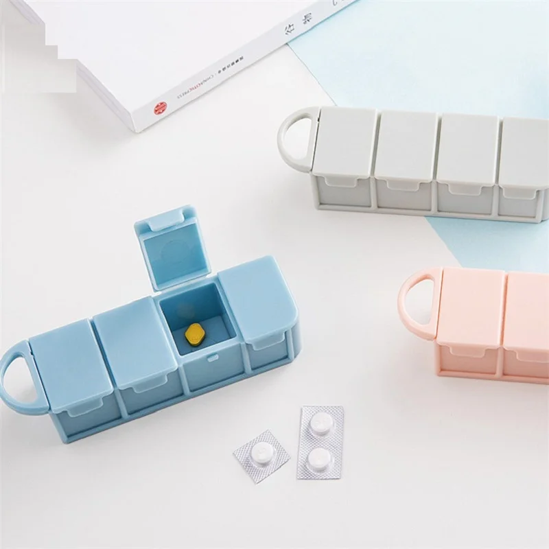 Nešiojamų Medicina Lauke Plastiko Mini Tabletes, Uždaromos Dėžutės Nuo Drėgmės Piliulė Organizatorius Kelionių Saugojimo Reikmenys, Namų, Medicinos Įrankiai