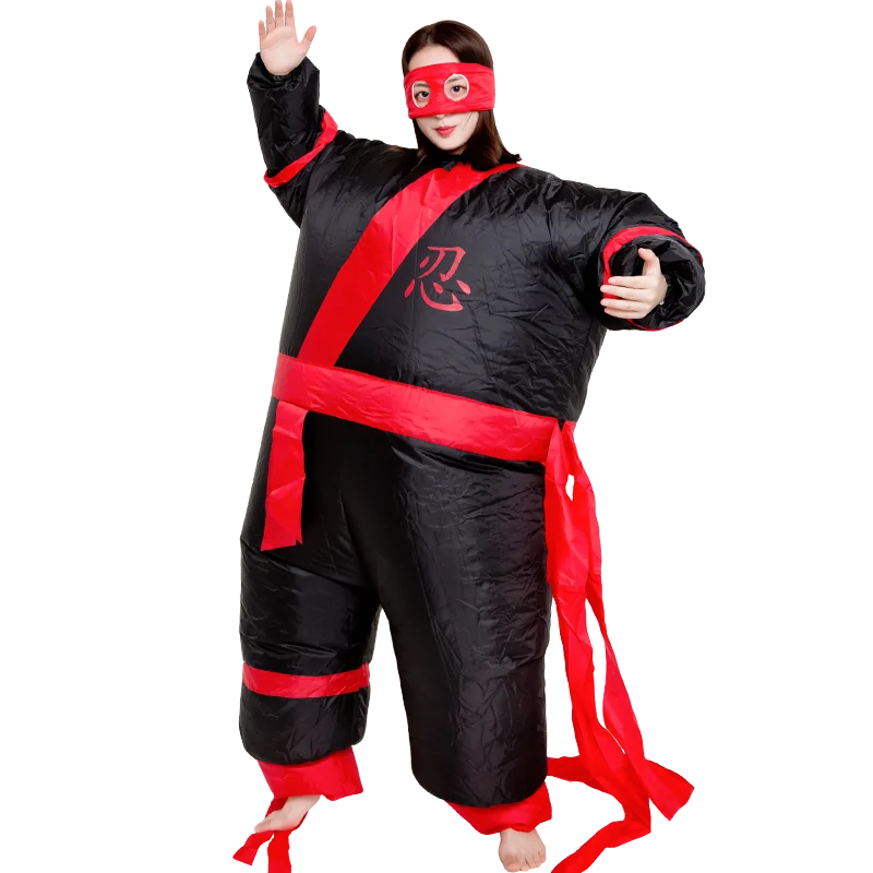 Ninja Pripučiamas Kostiumas Japonų Samurajus Anime Cosplay Kostiumų Talismanas Karnavalas Fantazijos Suaugusiųjų Kostiumai