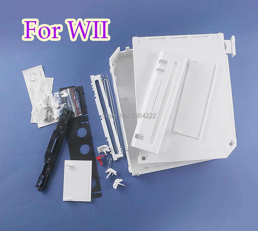 Nintendo Wii Atveju Dangtis Korpuso Apvalkalas Su Pilna Mygtukų Pakeitimas mažmeninės pakuotės dangtelis, skirtas 
