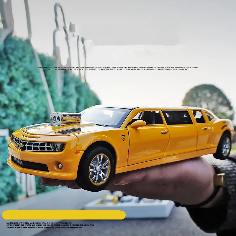 Prailgintas geltona Comalo automobilio modelį,aukštos kokybės 1:32 lydinio traukti atgal, automobilių,muzikos& mirksėti 6 atidaryti durų,nemokamas pristatymas
