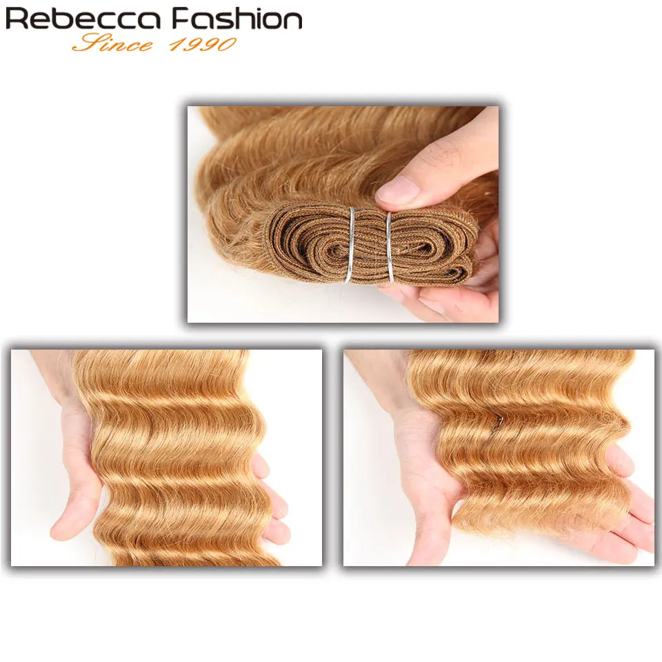 Rebecca Brazilijos Giliai Banga Žmogaus Plaukų Pynimas Ryšulių Spręsti Pobūdžio Giliai Banga Plaukai, 1 Vnt. Tik 27 99J Bordo Remy Hair Extension