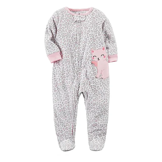 Rudenį, žiemą naujagimių jumpsuit kūdikių pižama berniuko drabužių bebe šiltas ilgomis rankovėmis onesie kūdikių romper Kūdikių Drabužiai 9-24m