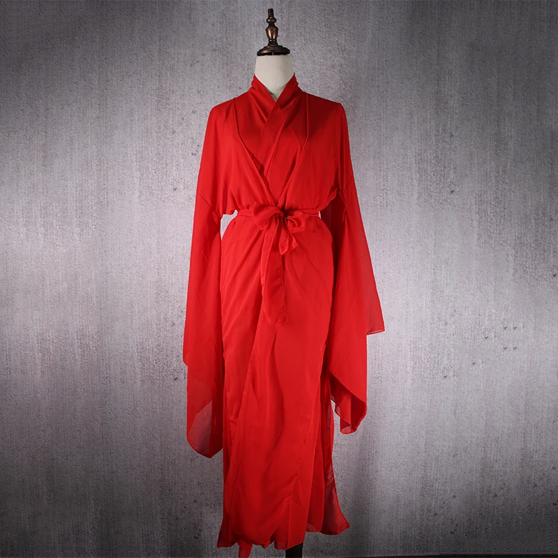 Senovės Kinų Kostiumas Moterims Drabužių, Tradicinių Hanfu Tang Dinastijos Šokio Kostiumai Liaudies Pasakų Suknelė Raudona Apranga DNV11416