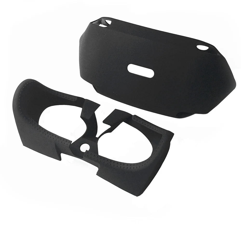Silikoninės Apsaugos Atveju PS4 VR 3D Žiūrėjimo Stiklo, Silikono Odos PS VR Ausines Padengti PlayStation VR black Silikono cas