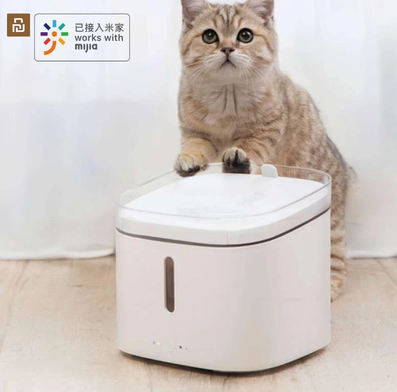 Smart pet vandens dozatorius katė katė, šuo, automatinė geriamojo vandens dozatorius apyvartą gyvenimo baseine xiaomi mijia