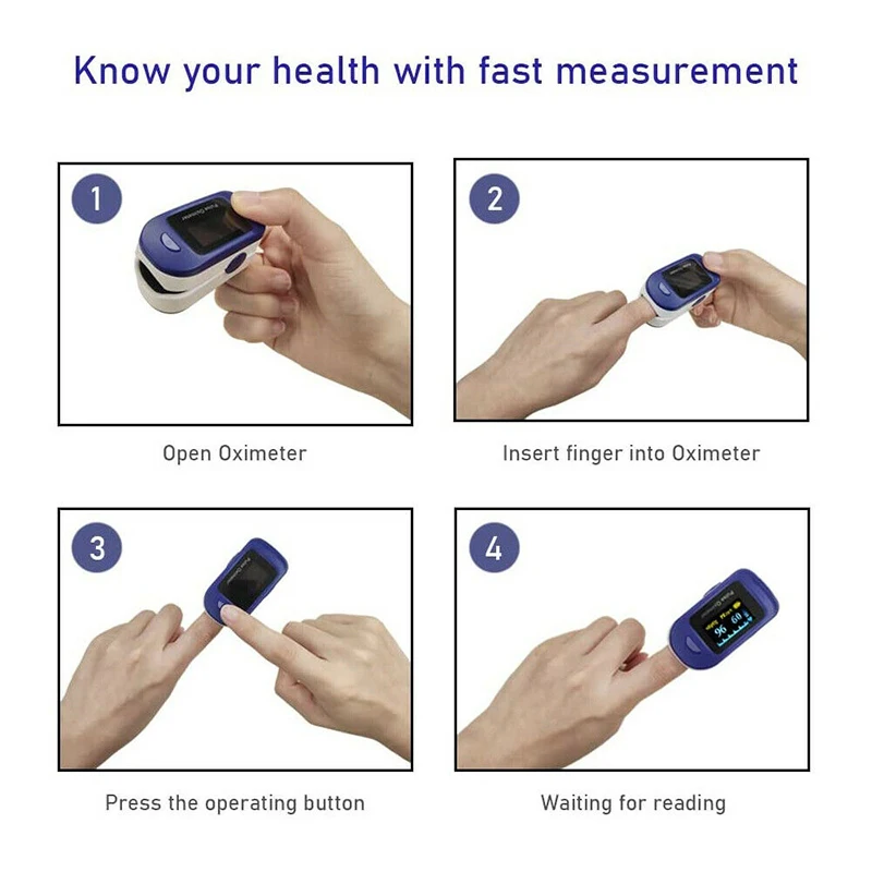 SpO2 Kvėpavimo Dažnio Monitorius Impulsų dažnis Gabaritas protas Kraujo Deguonies Įsotinimo Stebėti Mini Piršto Pulse Oximeter Juoda